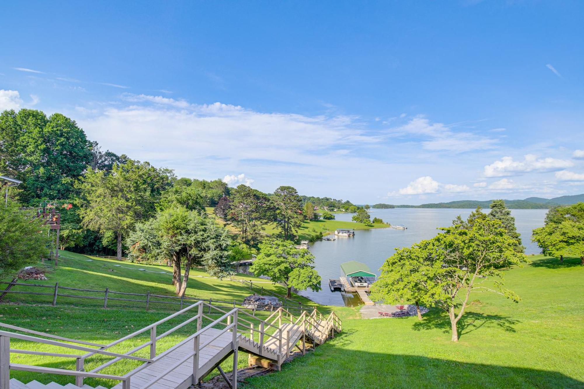 Rutledge Hilltop Home On Cherokee Lake With Decks! מראה חיצוני תמונה